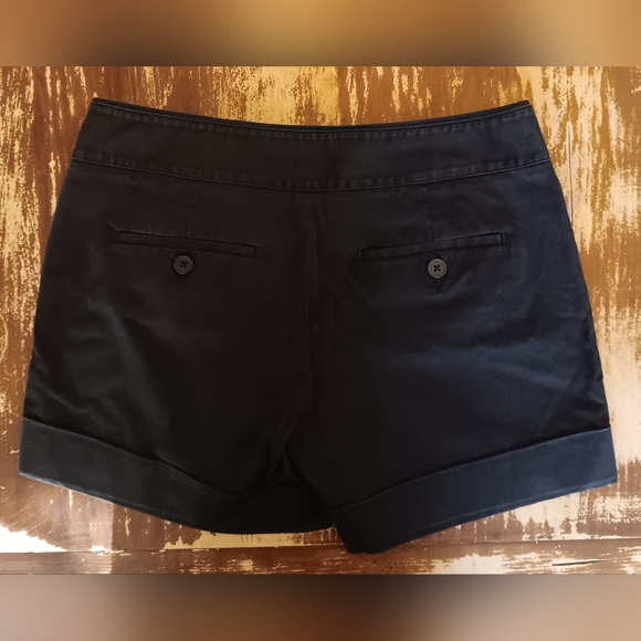 SOLD! EXPRESS-Women's Button Clossure Cuffed High Rise Sailor Shorts-Size:4/27 - Picture 2 of 5